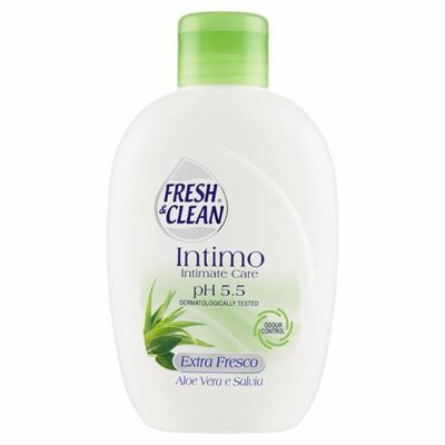 FRESH-CLEAN INTIMO PH 5.5 ALOE VERA E SALVIA EXTRA FRESCO FLIPTO