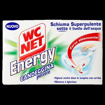 WC NET ENERGY 4 BUSTE - CANDEGGINA 60GR