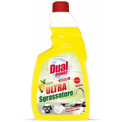 DUAL POWER SGRASSATORE ULTRA LIMONE RICARICA HACCP ML 750