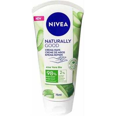 NIVEA CREMA MANI NATURALLY GOOD ALOE 75 ML