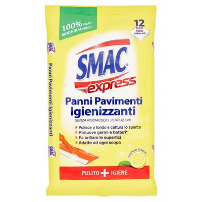 SMAC PANNI DETERGENTI PAVIMENTI 12 PZ