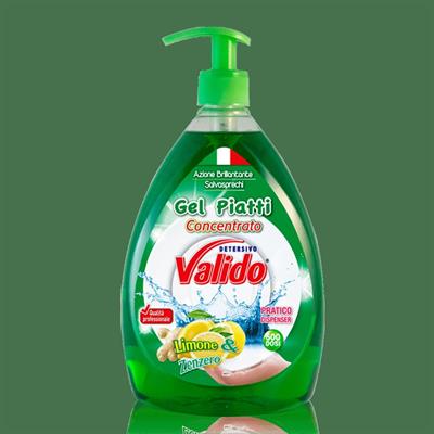 VALIDO LAVAPIATTI GEL DISPENSER LIMONE LT.1