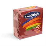 BULKYSOFT TOVAGLIOLO 2 VELI 38X38 BORDEAUX 40 PZ EFF.TESSUTO