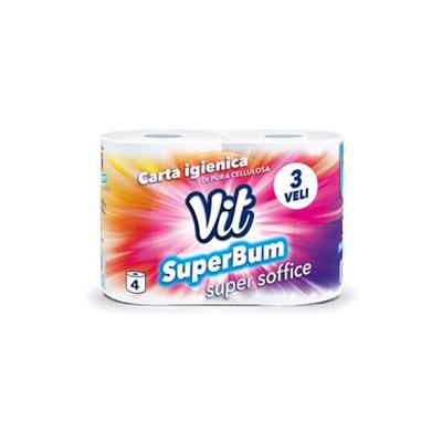 VIT IGIENICA SUPERBUM 4 ROTOLI 3 VELI IC049