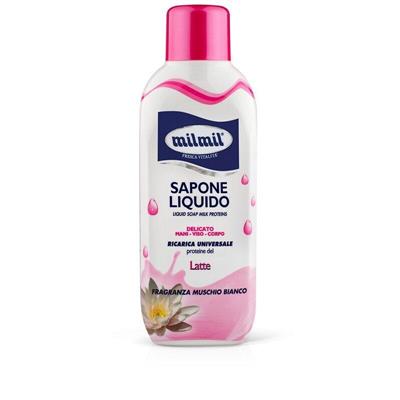 MIL MIL SAPONE LIQUIDO LATTE PROFUMO MUSCHIO B. RICARICA 1 LT