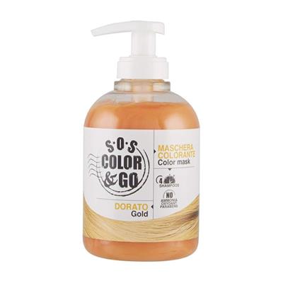 S.O.S. COLOR&GO  MASCHERA COLORATA RAVVIVA COLORE - BIONDO 300ML