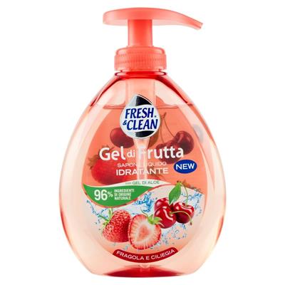 FRESH&CLEAN SAP.LIQ.GEL DI FRUTTA FRAGOLA & CILIEGIA ML 300