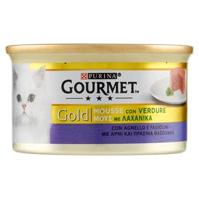 GOURMET GOLD MOUSSE CONAGNELLO E SQUISITI FAGIOLINI 85 G