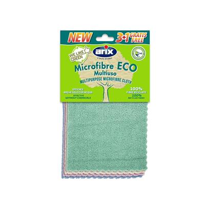 ARIX PANNO MULTIUSO MICROFIBRE 100%RICICLATE 3+1PZ