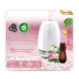 AIRWICK DIFFUSORE DI OLII ESSENZIALI PEONIA E GELSOMINO COMPLETO