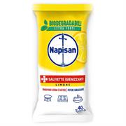 NAPISAN SALVIETTE MULTISUPERFICI IGIENIZZANTI LEMON 40PZ