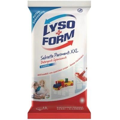 LYSOFORM SALVIETTE PAVIMENTI XXL 15PZ