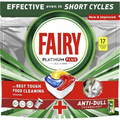 FAIRY PLATINUM PLUS LEMON 17 CAPS