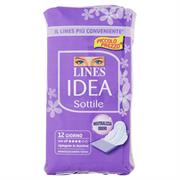 LINES IDEA ASSORBENTI SOTTILE RIPIEGATI ALI X12