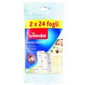 VILEDA RICAMBIO SPAZZOLA ADESIVA PET PRO 2X29 FOGLI