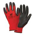 NYLON PU RED GUANTI DA LAVORO M/7