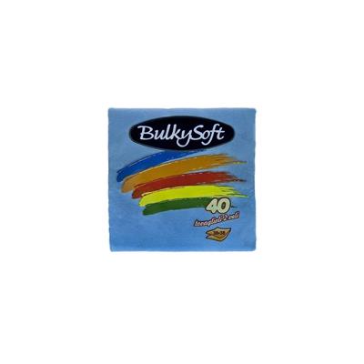 BULKYSOFT TOVAGLIOLO 2 VELI 38X38 BLU NOTTE 40 PZ EFF.TESSUTO