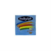 BULKYSOFT TOVAGLIOLO 2 VELI 38X38 BLU NOTTE 40 PZ EFF.TESSUTO