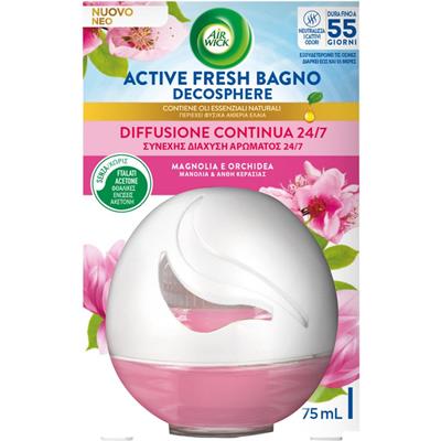 AIRWICK ACTIVEFRESH BAGNO CASSA MISTA 6PZ(3MAGNOL-3COTONA) 75ML