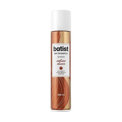 BATIST DRY SHAMPOO CAST. CHIARO 200ML