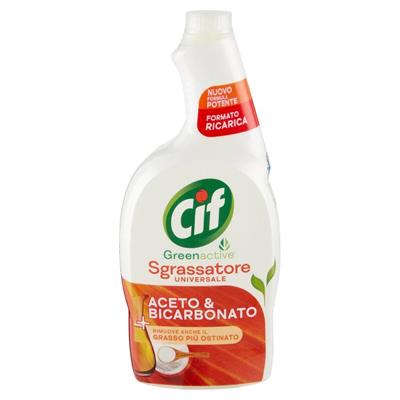 CIF GREENACTIVE SPRAY BICARBONATO E ACETO REFILL 650 ML