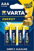 VARTA ENERGY MINISTILO X 4 ALCALINA