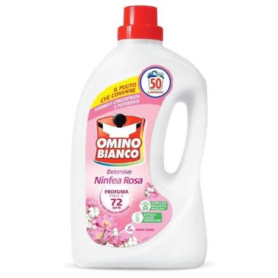 OMINO BIANCO DETERSIVO LAVATRICE 50 LAV NINFEA ROSA 2000ML