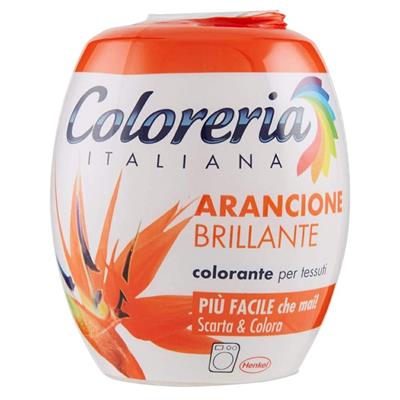 COLORERIA ITALIANA COLORANTE PER TESSUTI ARANCIONE PASTELLO