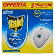 RAID NIGHT & DAY ZANZARE TRIPLA RICARICA 3 RIC