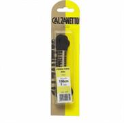 CALZANETTO STRINGA TONDA 1 PAIO NERO 150 CM