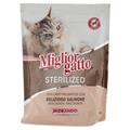 MIGLIORGATTO STERILIZED CROCCANTINI SALMONE DELIZIOSO 800GR