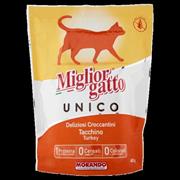 MIGLIORGATTO UNICO CROCCANTINI TACCHINO 400GR