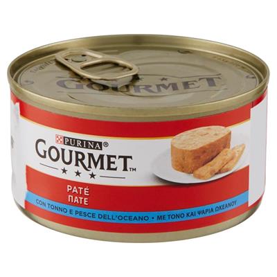 GOURMET ROSSO PATE' CON TONNO E PESCE DELL'OCEANO 195 G