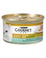 GOURMET GOLD MOUSSE CONMERLUZZO E DELICATE CAROTE 85 G