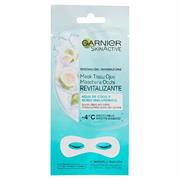 GARNIER EYE TISSUE MASK COCONUT WATER & ACIDO IALURONICO