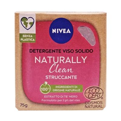 NIVEA DETERGENTE VISO SOLIDO NATURALLY STRUCCANTE 75GR