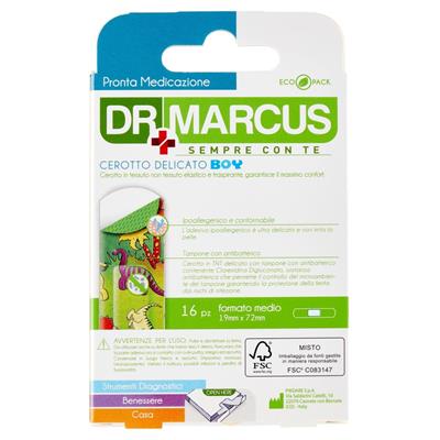 DR MARCUS DRMARC.STRIP DEL.MEDIO BOY ANTIBATTERICO 16PZ