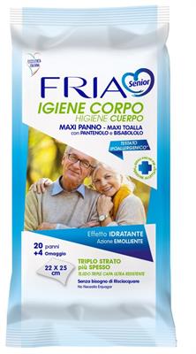 FRIA SALVIETTE CORPO SENIOR 24PZ 22X25CM