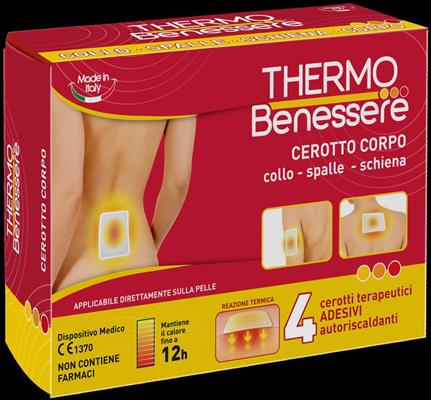 THERMOBENESSERE CEROTTO CORPO 4PZ