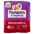 PAMPERS PANNOLINI PROGRESSI MUTANDINO MAXI X19