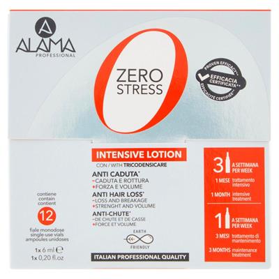 ALAMA ZERO STRESS LOZIONE ANTICADUTA 12X6ML