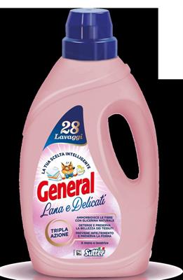 GENERAL BUCATO LIQUIDO LANA DELICATI 28 LAV 1,4LT