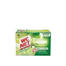 WC NET TAVOLETTA SOLIDA PROFUMOSO 4PZ LIME NEW