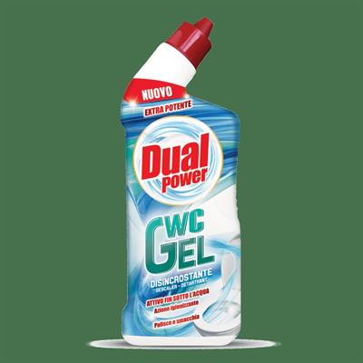 DUAL POWER WC GEL CON CANDEGGINA ML 700