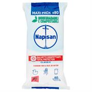 NAPISAN SALVIETTE MULTISUPERFICI IGIENIZZANTI 0% 80PZ