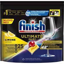 FINISH ULTIMATE ALL IN 1 25 CAPS LEMON - LINEA M