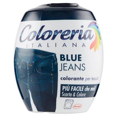 COLORERIA ITALIANA COLORANTE PER TESSUTI JEANS BLU