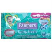 PAMPERS SALVIETTINE BABY FRESH ONDA CLEAN X50