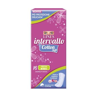 LINES INTERVALLO PROTEGGISLIP FRESH DISTESO COTTON X16