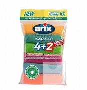 ARIX PANNO MULTIUSO MICROFIBRE ANTIBATTERICO 4+2PZ 30X30